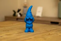 A binoculars gnome