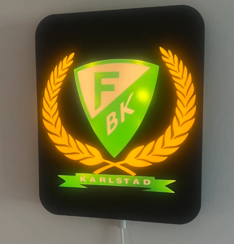 FBK Färjestad Light box