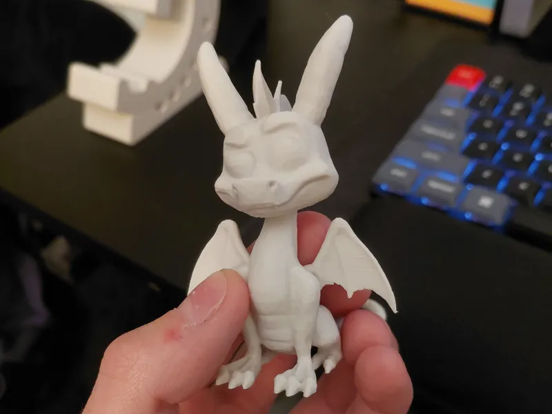 Spyro the Dragon Model Figure