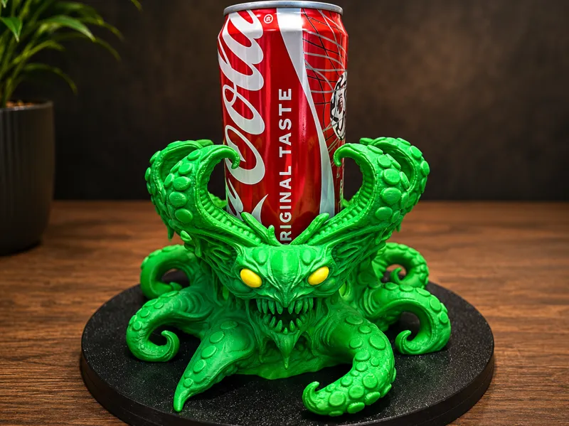 Alien Cup Holder Fits Cans, Cups & Bottles