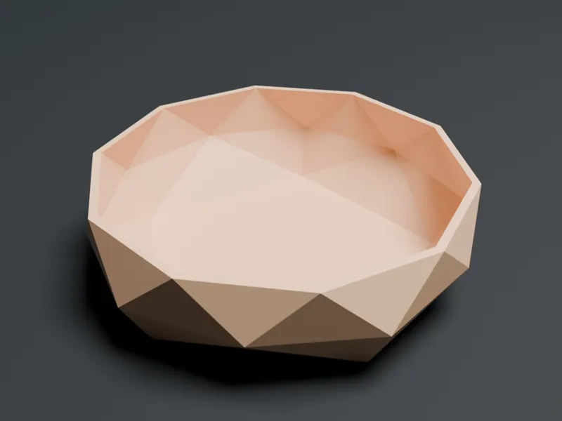 Low Poly Tray