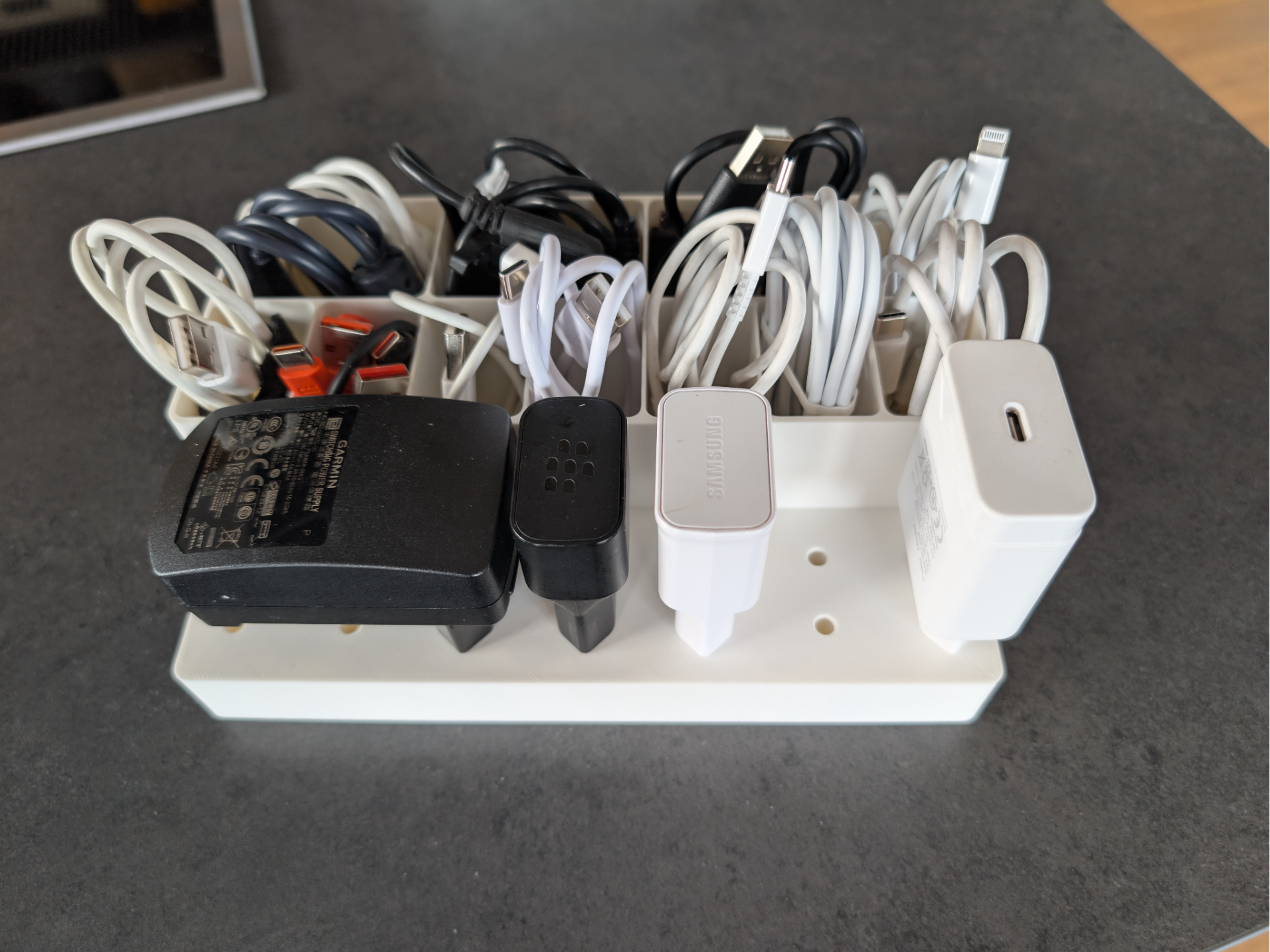 Universal Cable & Power Adapter Organizer