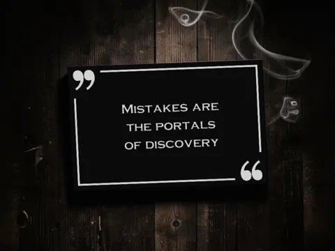 Empower Card - Mistakes are portal of discovery