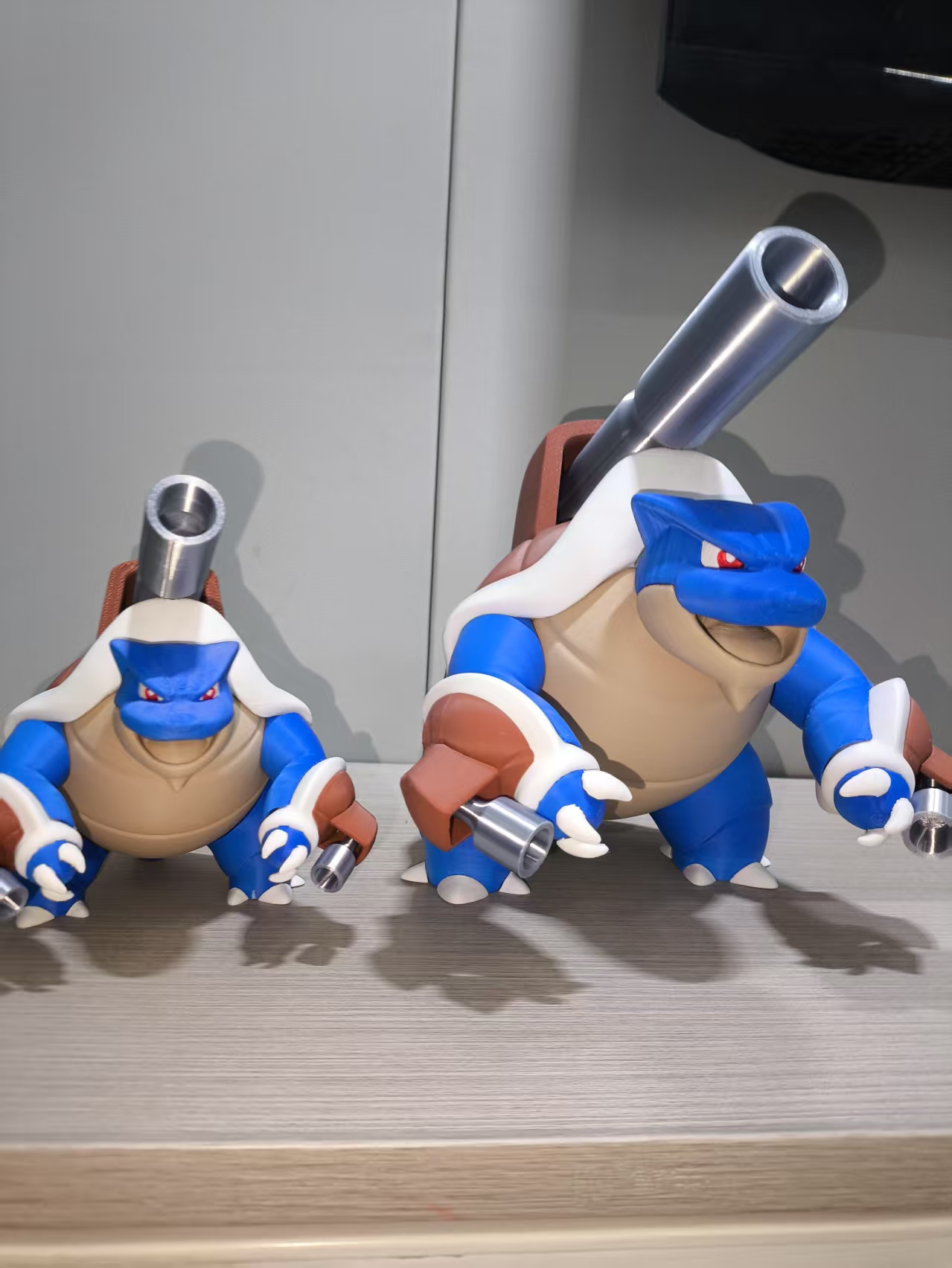 Miniatura 1 do modelo 3D 宝可梦之超级水箭龟mega单色打印拼装版（单色打印，缩小版适用mini）
