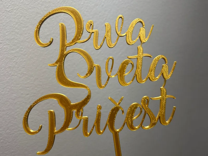 Topper Ptva sveta pričest