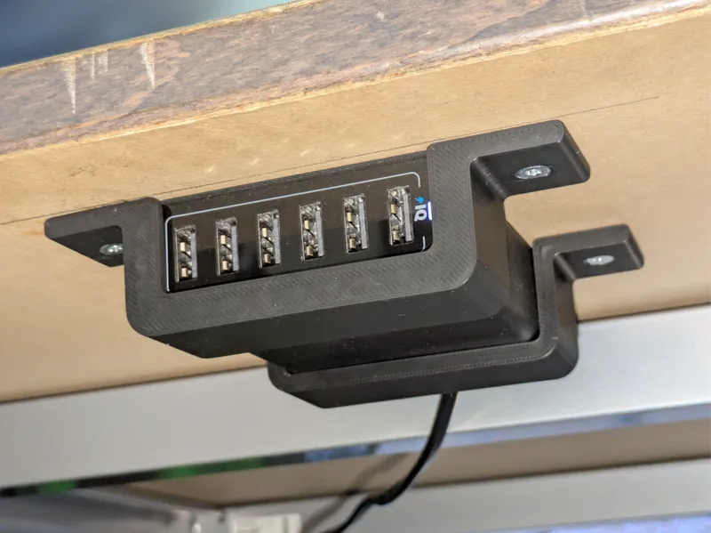 Anker PowerPort6 Untertischhalterung