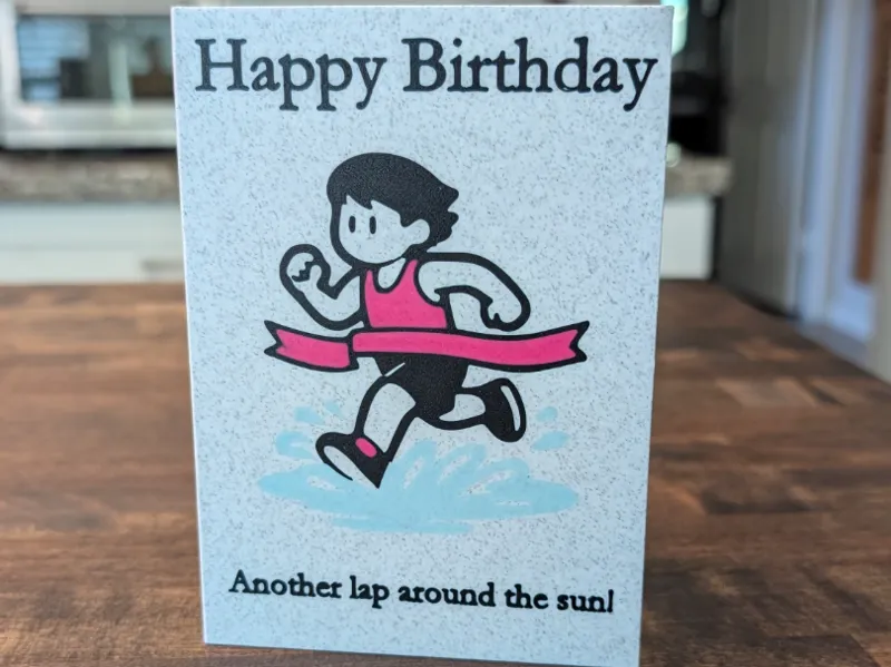 Happy Birthday - Card - Runner