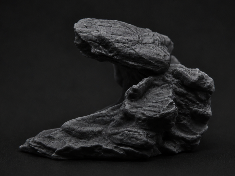 The Stone Overhang – DND Miniature Terrain