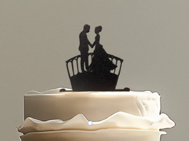 Wedding Cake Topper - Couple