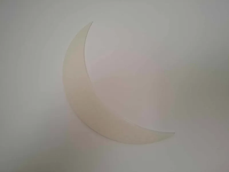 Glow in the dark crescent moon