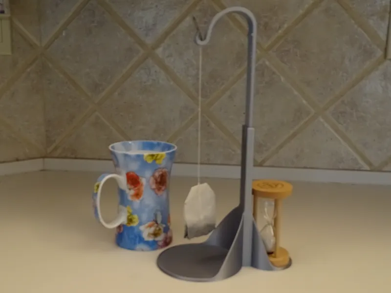 Tea Bag "No-Touch" Holder