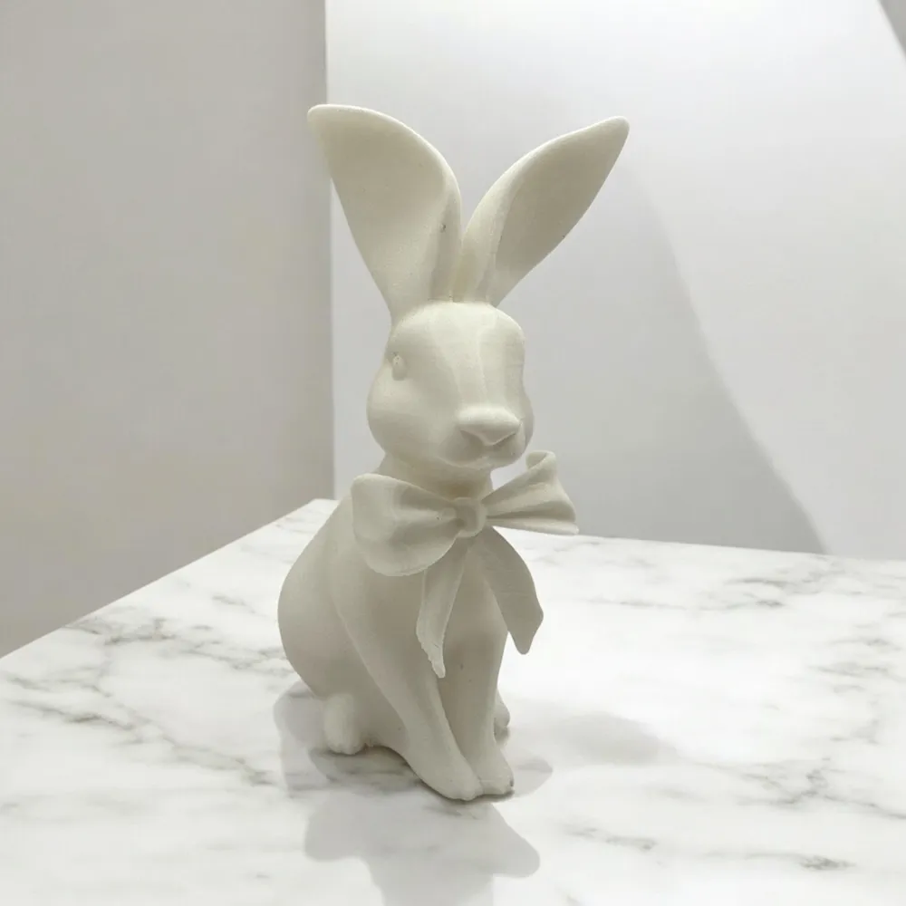 Easter Bunny with Bow – Cute Holiday Decor by VASEE MakerWorld ...