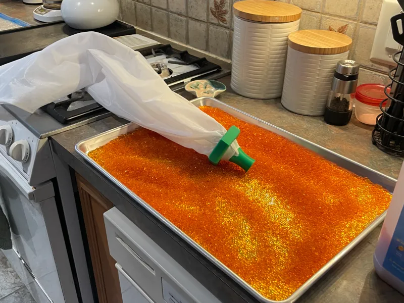 Baked Desiccant Bead Wrangler