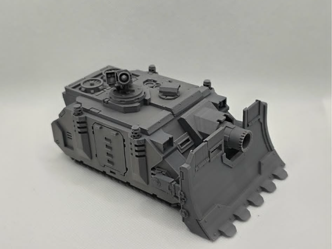 Space Man Bulldozer - 1