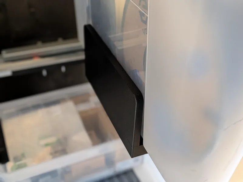Sliding Shelf Backstop