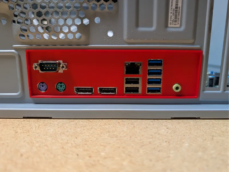IO Shield for Dell Precision 3630 Motherboard