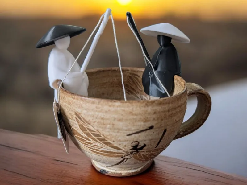 Teamuraj - funny tea bag holder