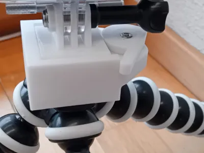 Tripod Head with Square Quick Release Plate