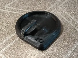 Counter base for 25mm tabletop figure