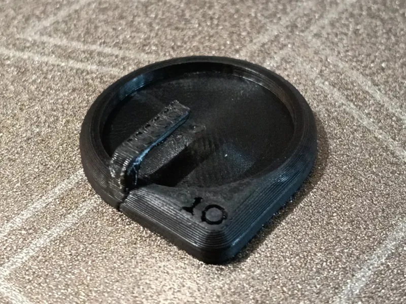 Counter base for 25mm tabletop figure