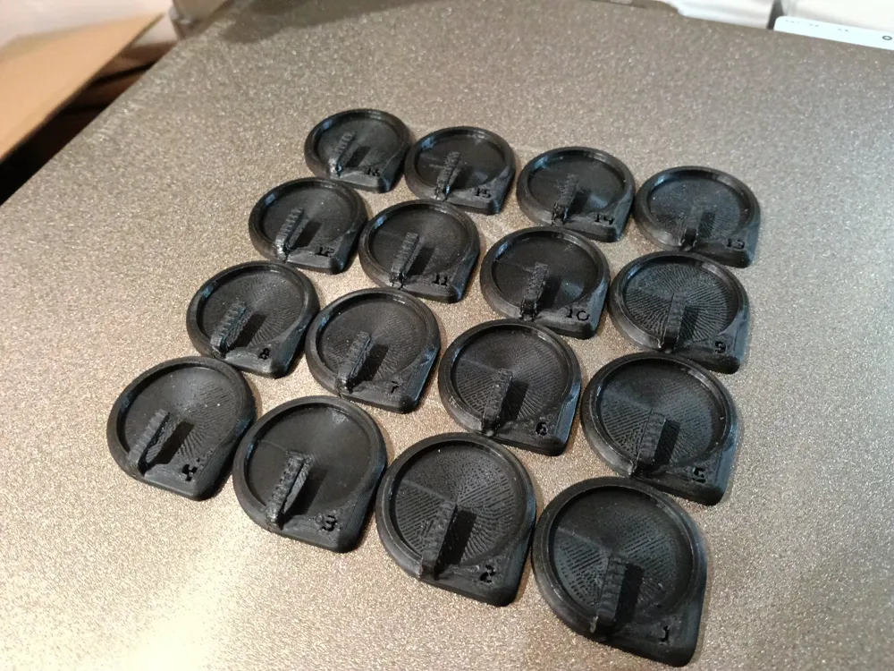 Counter Base Model Counter base for 25mm tabletop figure - Free 3D Print Model - MakerWorld