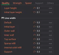 Reliable 0.4mm nozzle print (see screenshots for settings)
