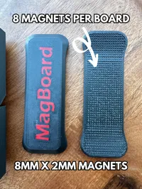 MagBoard XL, 10mm x 1.5mm Magnets