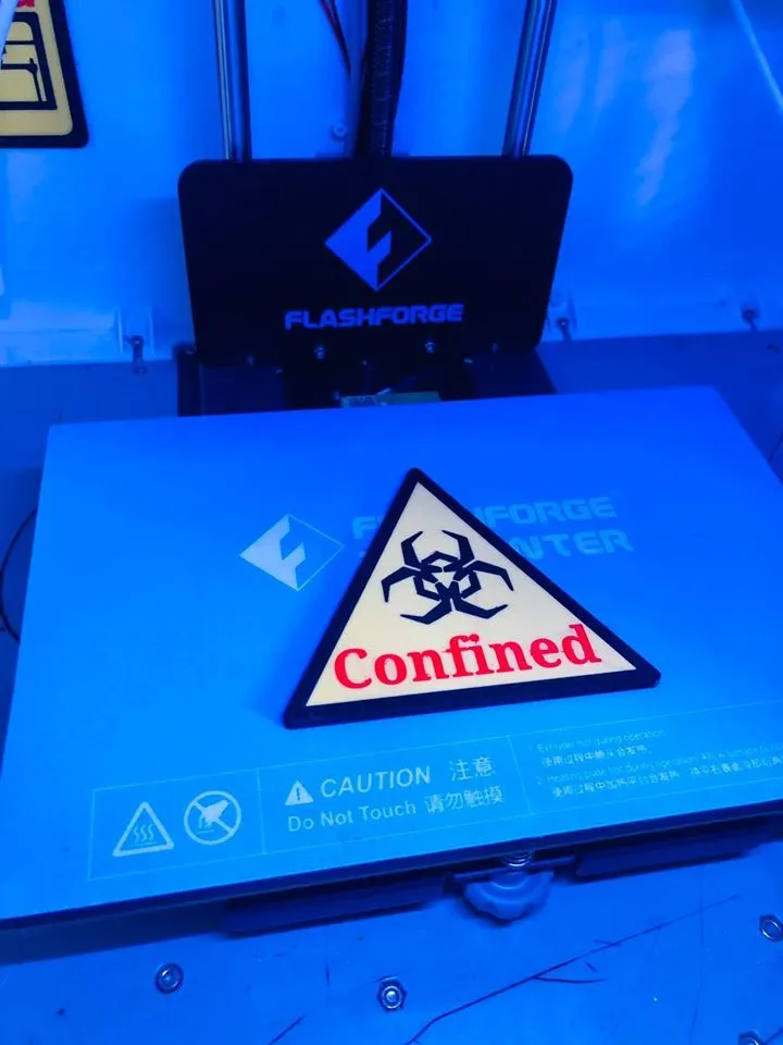 Danger (covid19 confined)