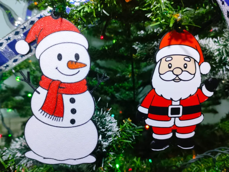 Santa + Muñeco