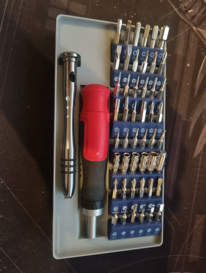 Precision screwdriver holder