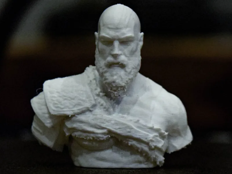 Kratos Miniature Statue