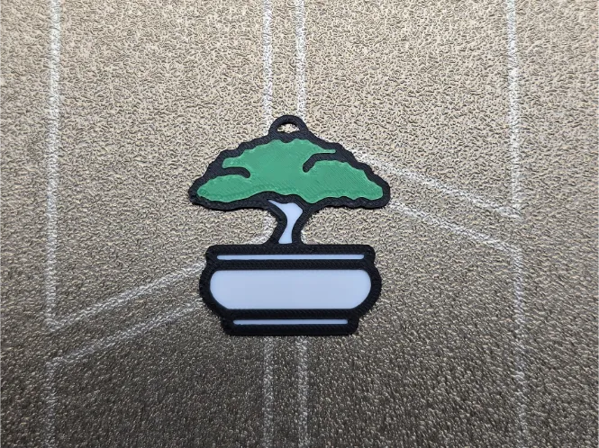 Bonsai Keychain