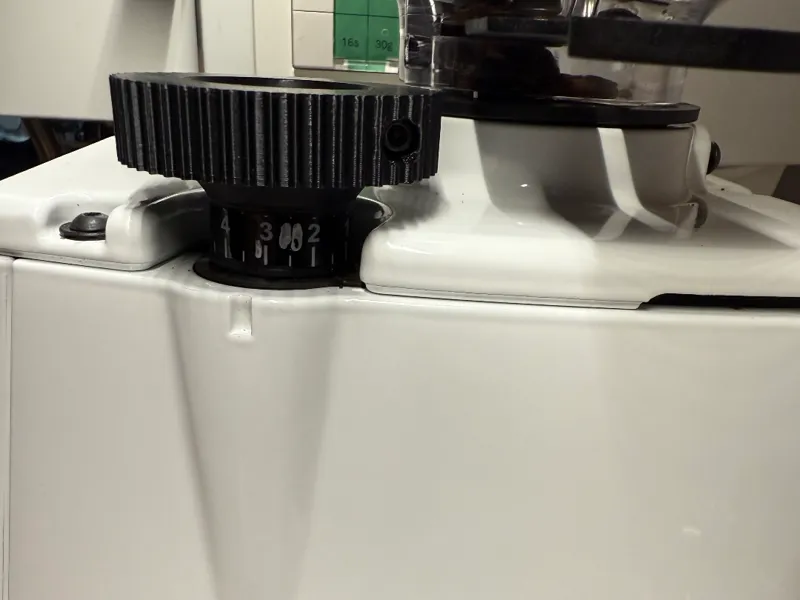 Mahlgrad-Drehknopfaufsatz für Eureka Atom W65