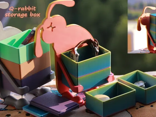 Q-rabbit storage box