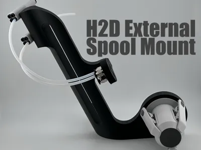H2D H2S External Spool Mount AMS Lite