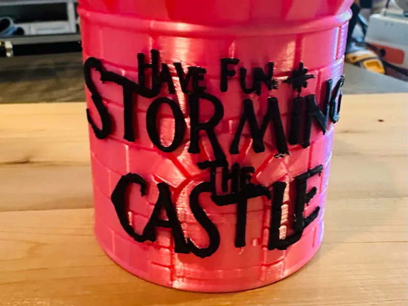 Have Fun Storming the Castle! Pen Pencil Holder