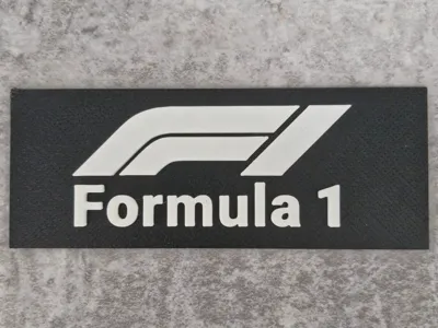 Formula 1 sign