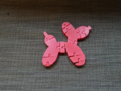 Flexi balloon dog