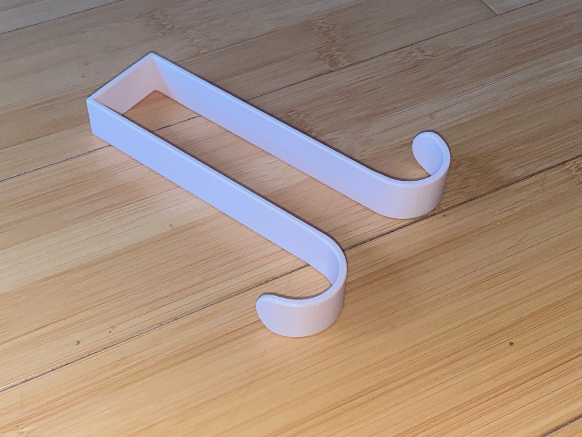 Miniatura 2 do modelo 3D Thin Door Hook – (2.5mm)