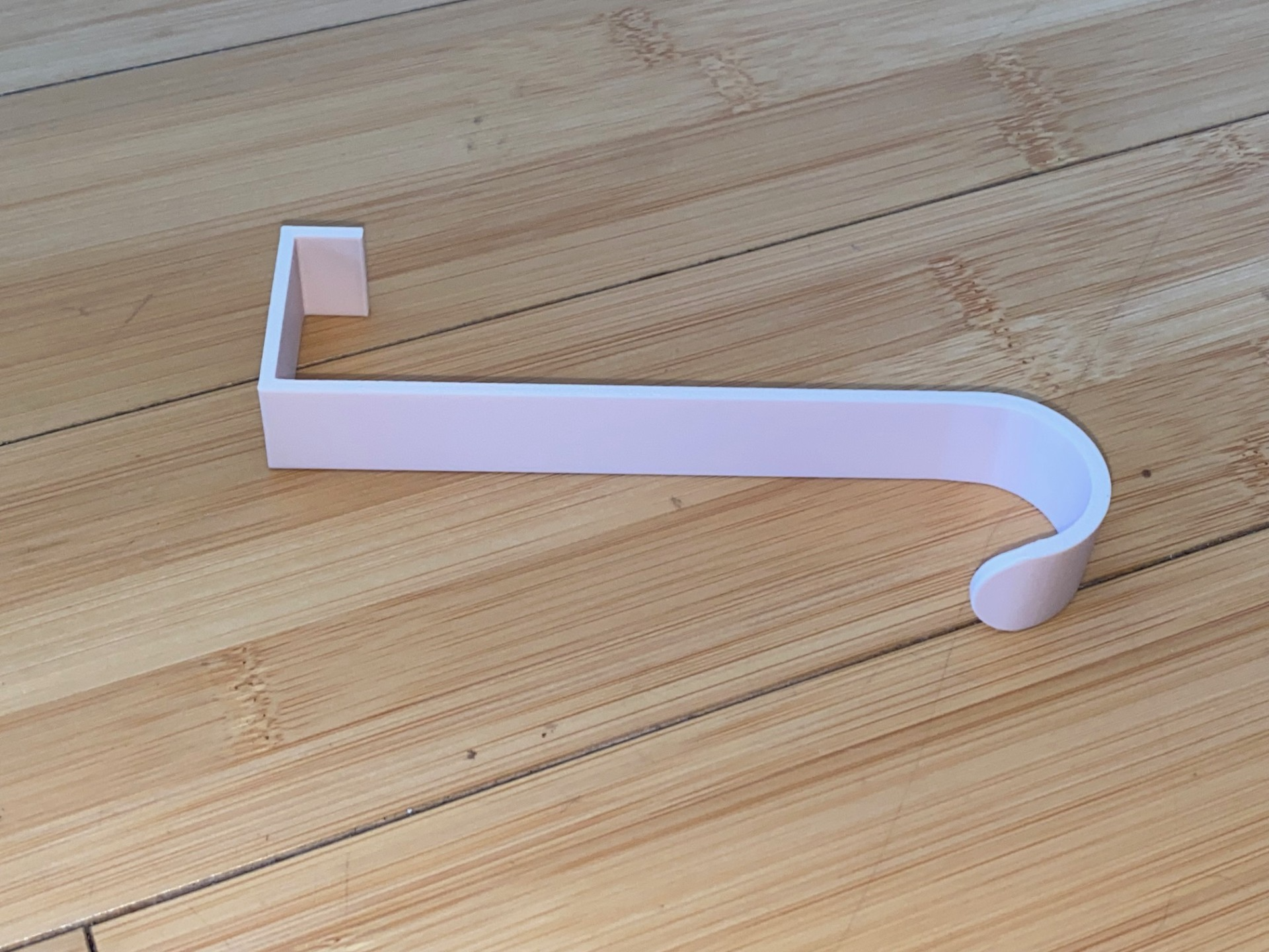 Miniatura 1 do modelo 3D Thin Door Hook – (2.5mm)