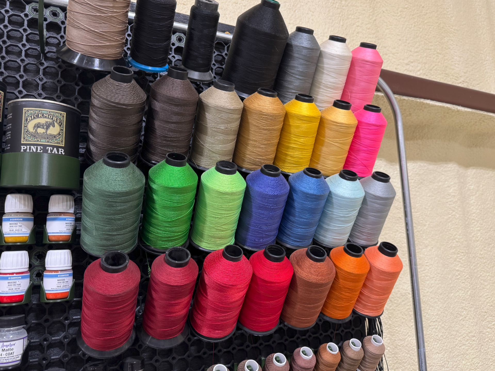 Thread Holder - Multiboard -  Multiple Size Hooks