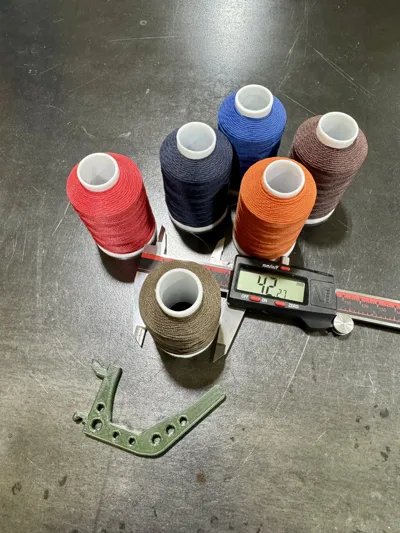 Thread Holder - Multiboard - Multiple Size Hooks - Free 3D Print Model ...