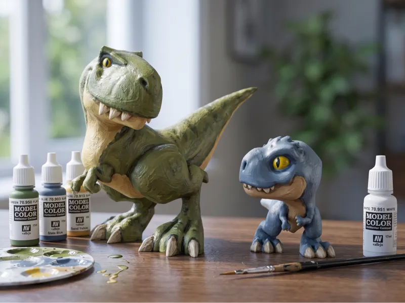Cute Rex to Hand Color