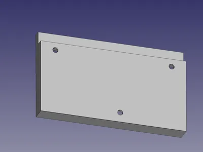 Wall mount for TN flip-clock main clocks 