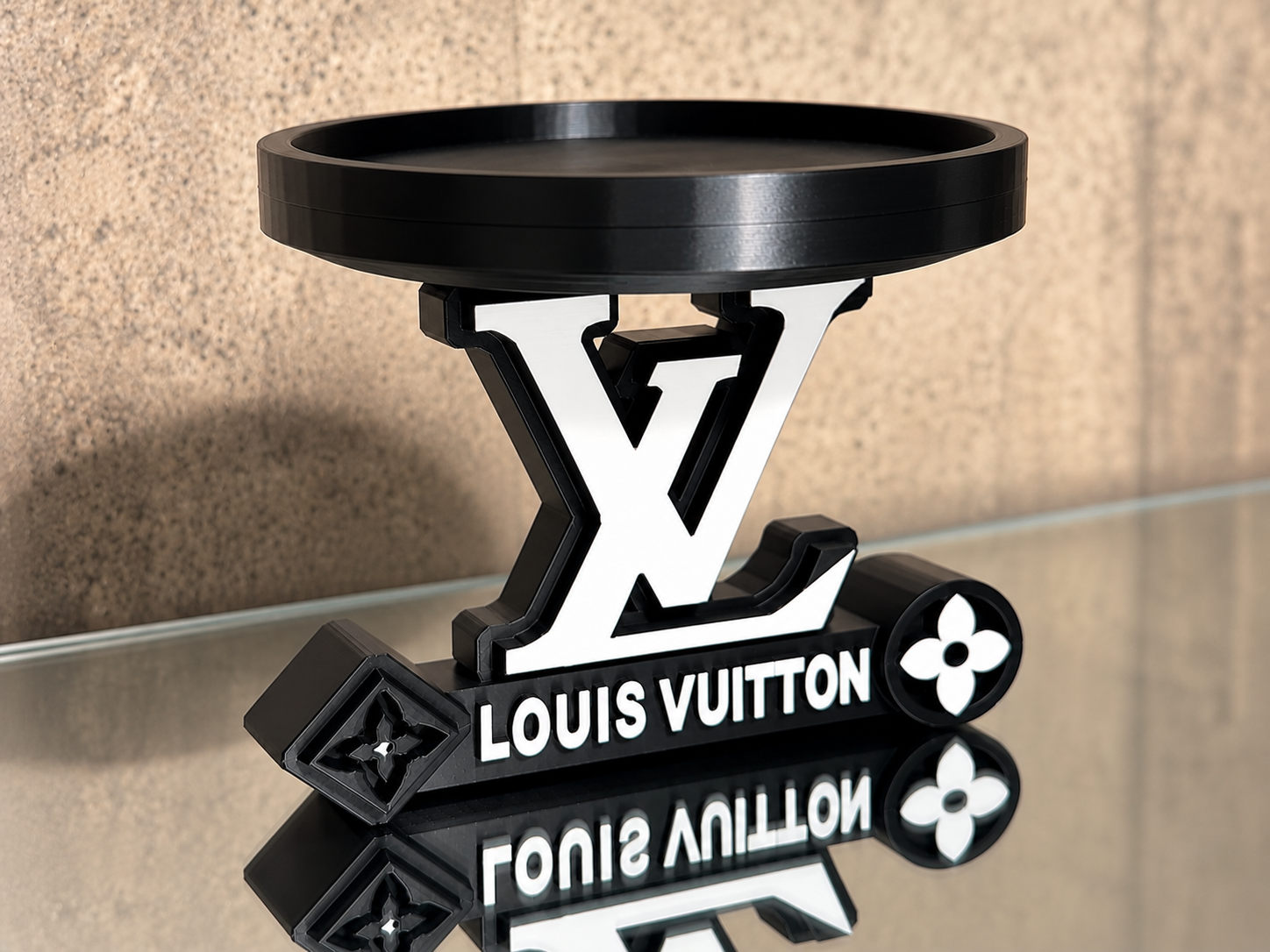 Monogram Candle Holder 3D model