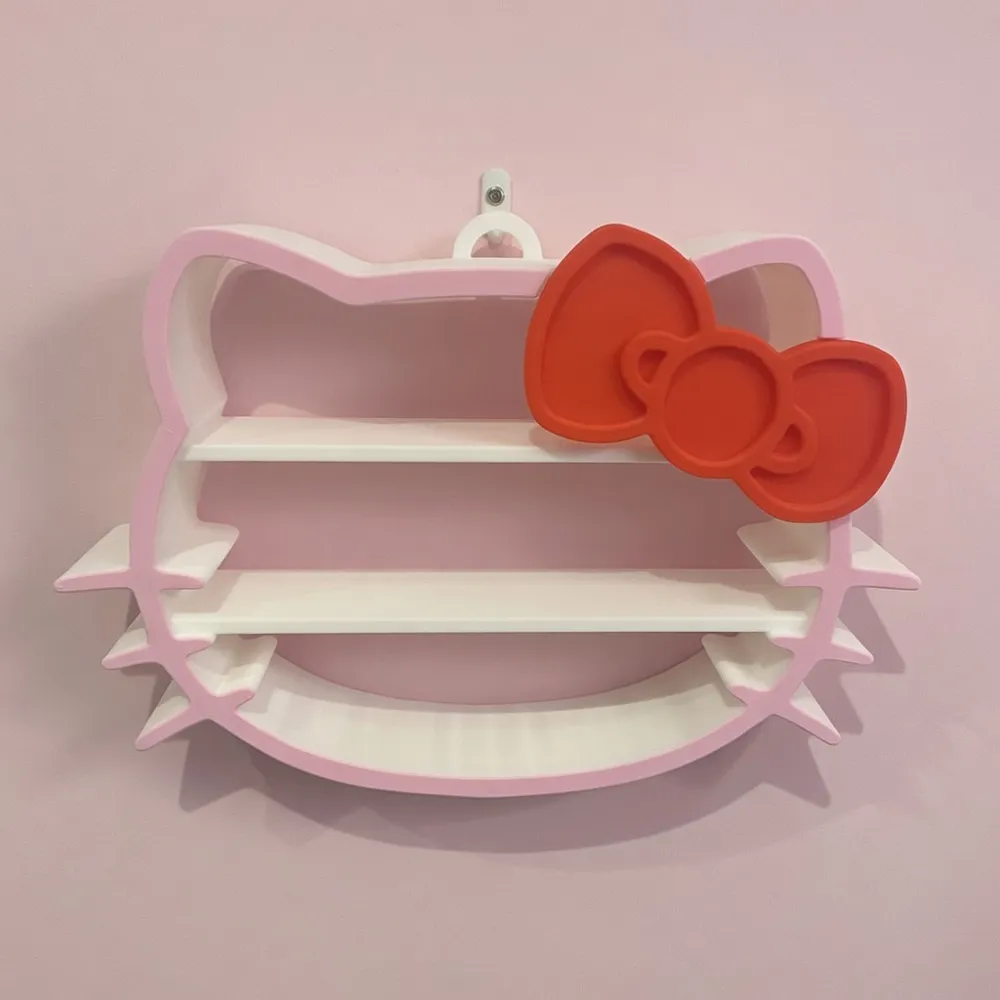 Hello Kitty Shelf - Free 3D Print Model - MakerWorld