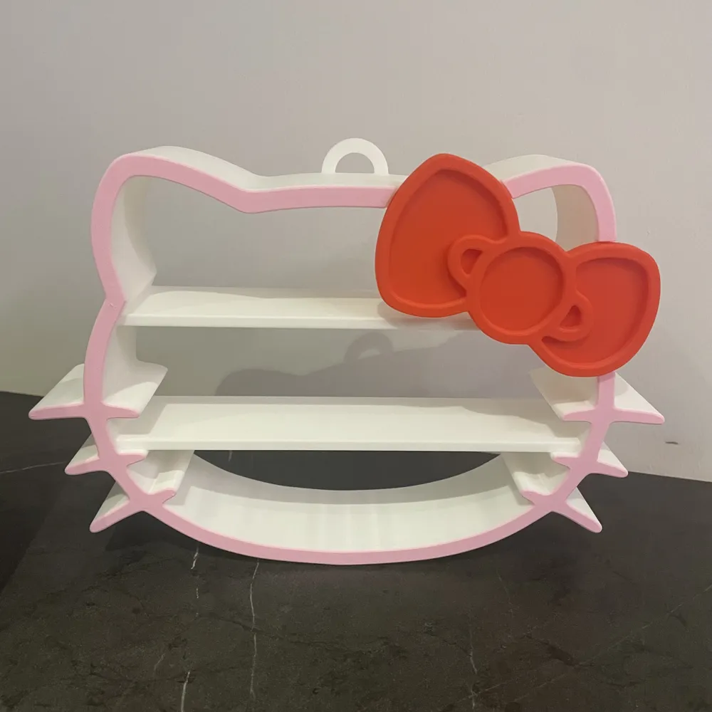 Hello Kitty Shelf - Free 3D Print Model - MakerWorld