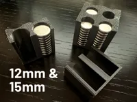 Supports d'aimants Gridfinity 12 mm et 15 mm — photo 2