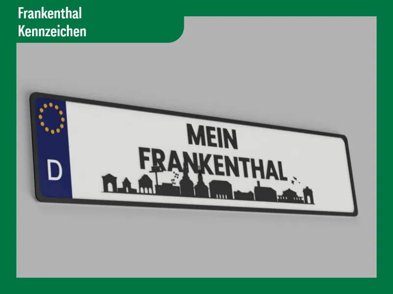 Kennzeichen Frankenthal Stadtlogo