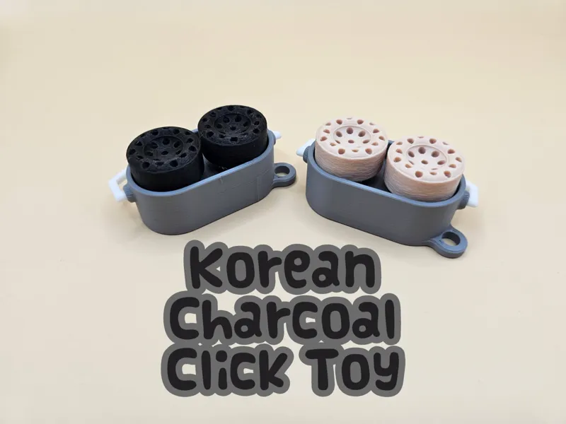 led_ Korean Charcoal Click Toy